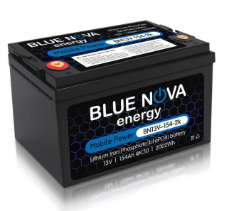 Blue Nova Mobile Power 13V Lithium-Ion Phosphate Battery